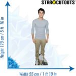 Dylan O'Brien 'Grey Shirt' (American Actor) Lifesize + Mini Cardboard Cutout - Image 3