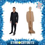 Tom Ellis 'Black Suit' (Welsh Actor) Lifesize + Mini Cardboard Cutout - Image 2
