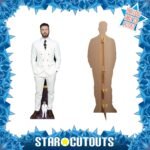 Chris Evans 'White Suit' (American Actor) Lifesize + Mini Cardboard Cutout - Image 2