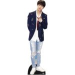 Kim Seok-jin 'Jin' (South Korean Singer/Songwriter) Mini Cardboard Cutout
