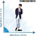Kim Seok-jin 'Jin' (South Korean Singer/Songwriter) Mini Cardboard Cutout - Image 3