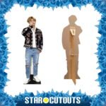 Kim Tae-hyung 'V' (South Korean Singer/Songwriter) Mini Cardboard Cutout - Image 2