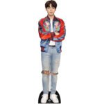 Jeon Jung-kook 'Jung Kook' (South Korean Singer/Songwriter) Mini Cardboard Cutout