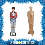 Jeon Jung-kook 'Jung Kook' (South Korean Singer/Songwriter) Mini Cardboard Cutout - Image 2
