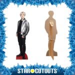 Park Ji-min 'Jimin' (South Korean Singer/Songwriter) Mini Cardboard Cutout - Image 2