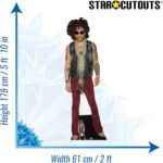 Lenny Kravitz 'Red Jeans' (American Singer/Songwriter) Lifesize + Mini Cardboard Cutout - Image 3