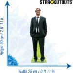 Jürgen Klopp (German Football Manager) Mini Cardboard Cutout - Image 3
