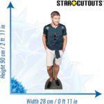 Steven Gerrard 'Shorts' (English Football Manager) Mini Cardboard Cutout - Image 3