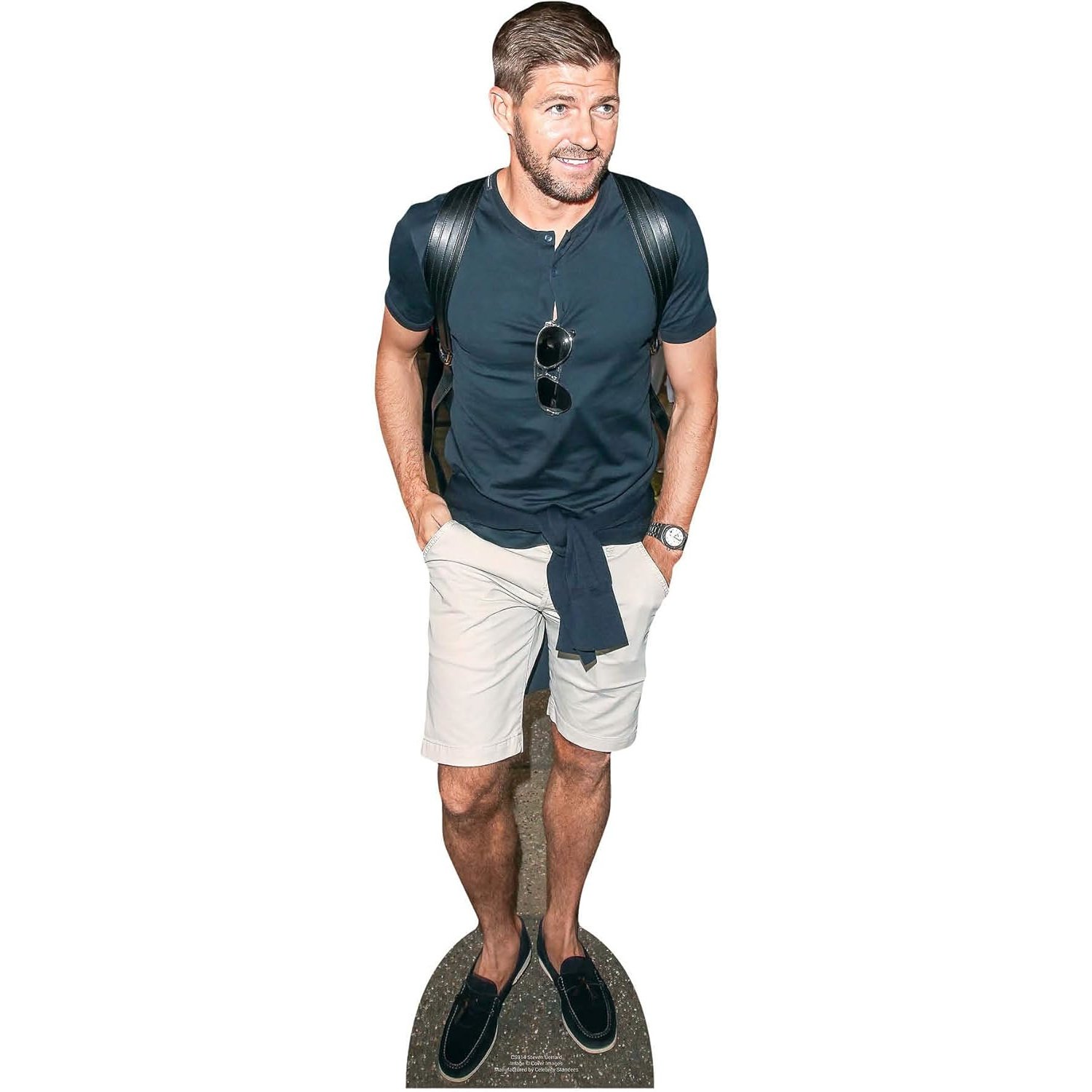 CS914 Steven Gerrard 'Shorts' (English Football Manager) Mini Cardboard Cutout Steven Gerrard 'Shorts' (English Football Manager) Mini Cardboard Cutout - Image 1