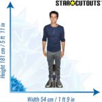 Dylan O'Brien 'Blue Shirt' (American Actor) Lifesize + Mini Cardboard Cutout - Image 3