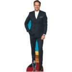 Sam Heughan 'Black Suit' (Scottish Actor) Lifesize + Mini Cardboard Cutout / Standee