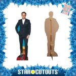 Sam Heughan 'Black Suit' (Scottish Actor) Lifesize + Mini Cardboard Cutout / Standee - Image 2