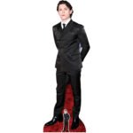Tom Holland 'Smart Black Suit' (English Actor) Lifesize + Mini Cardboard Cutout / Standee