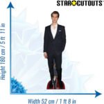 Andrew Garfield 'Black Suit' (English/American Actor) Lifesize + Mini Cardboard Cutout / Standee - Image 3