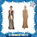 Florence Pugh 'Black & Gold Dress' (English Actress) Lifesize + Mini Cardboard Cutout / Standee - Image 2