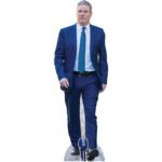 Keir Starmer 'Blue Suit' (UK Prime Minister) Lifesize + Mini Cardboard Cutout / Standee