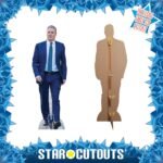 Keir Starmer 'Blue Suit' (UK Prime Minister) Lifesize + Mini Cardboard Cutout / Standee - Image 2
