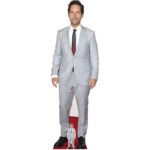 Paul Rudd 'Grey Suit' (American Actor) Lifesize + Mini Cardboard Cutout / Standee