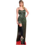 Taylor Swift 'Green Dress' (American Singer/Songwriter) Lifesize + Mini Cardboard Cutout / Standee