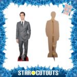 Andrew Garfield 'Grey Suit' (English/American Actor) Lifesize + Mini Cardboard Cutout / Standee - Image 2
