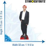 Park Ji-min 'Jimin' Smart Jacket (South Korean Singer/Songwriter) Lifesize + Mini Cardboard Cutout / Standee - Image 3