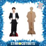 Jung Ho-seok 'J-Hope' Black Jacket (South Korean Singer/Songwriter) Lifesize + Mini Cardboard Cutout / Standee - Image 2