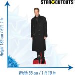 Robert Pattinson 'Long Coat' (English Actor) Lifesize + Mini Cardboard Cutout / Standee - Image 3