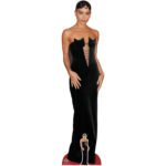 Zoë Kravitz 'Black Dress' (American Actress) Lifesize + Mini Cardboard Cutout / Standee