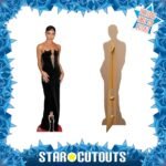 Zoë Kravitz 'Black Dress' (American Actress) Lifesize + Mini Cardboard Cutout / Standee - Image 2