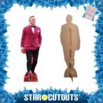 Daniel Craig 'Red Velvet Jacket' (English Actor) Lifesize + Mini Cardboard Cutout / Standee - Image 2