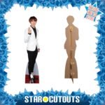 Jeon Jung-kook 'Jung Kook' White Jacket (South Korean Singer/Songwriter) Lifesize + Mini Cardboard Cutout / Standee - Image 2