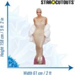 Kim Kardashian 'White Jacket' (American Media Personality) Lifesize + Mini Cardboard Cutout / Standee - Image 3