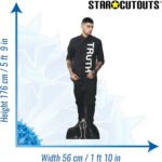 Zayn Malik 'Black Outift' (English Singer) Lifesize + Mini Cardboard Cutout / Standee - Image 3