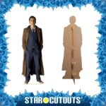 The Tenth Doctor (Long Coat) 'David Tennant' (Doctor Who) Official Lifesize Cardboard Cutout / Standee - Image 2