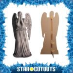 Weeping Angel 'Blink Angel' (Doctor Who) Official Lifesize Cardboard Cutout / Standee - Image 2