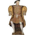 King Henry VIII 'Former King of England' (British Royal Family) Lifesize Cardboard Cutout / Standee