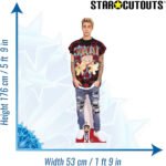 Justin Bieber 'Ripped Jeans' (Canadian Singer) Official Lifesize + Mini Cardboard Cutout / Standee - Image 3