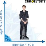 Justin Bieber 'Smart Suit' (Canadian Singer) Official Lifesize + Mini Cardboard Cutout / Standee - Image 3