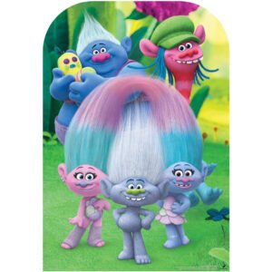 SC1222 Trolls 'Can't Stop The Feeling Right' (Trolls) Official Child Size Stand-In Cardboard Cutout Standee