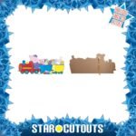 Grandpa Pig's Train (Peppa Pig) Official Large + Mini Cardboard Cutout / Standee - Image 2