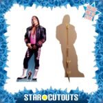 Bret “The Hitman” Hart (WWE) Official Lifesize + Mini Cardboard Cutout / Standee - Image 3