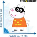 Suzy Sheep 'Halloween' (Peppa Pig) Official Small Cardboard Cutout / Standee - Image 3