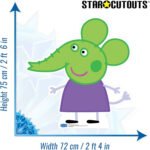 Emily Elephant 'Halloween' (Peppa Pig) Official Small Cardboard Cutout / Standee - Image 3