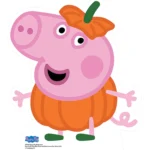 George Pig 'Halloween' (Peppa Pig) Official Small Cardboard Cutout / Standee