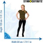 Jenny (The Doctor's Daughter) 'Georgia Tennant' (Doctor Who) Official Lifesize Cardboard Cutout / Standee - Image 3