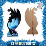 Toothless 'Night Fury Soars' (How To Train Your Dragon) Official Large + Mini Cardboard Cutout / Standee - Image 2