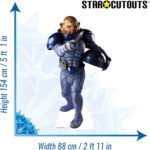 General Staal 'Sontaran' (Doctor Who) Official Lifesize Cardboard Cutout / Standee - Image 3