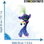Trollex 'Techno Troll' (Trolls World Tour) Official Small Cardboard Cutout / Standee - Image 3