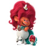 Delta Dawn (Trolls World Tour) Official Lifesize + Mini Cardboard Cutout / Standee