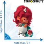 Delta Dawn (Trolls World Tour) Official Lifesize + Mini Cardboard Cutout / Standee - Image 3